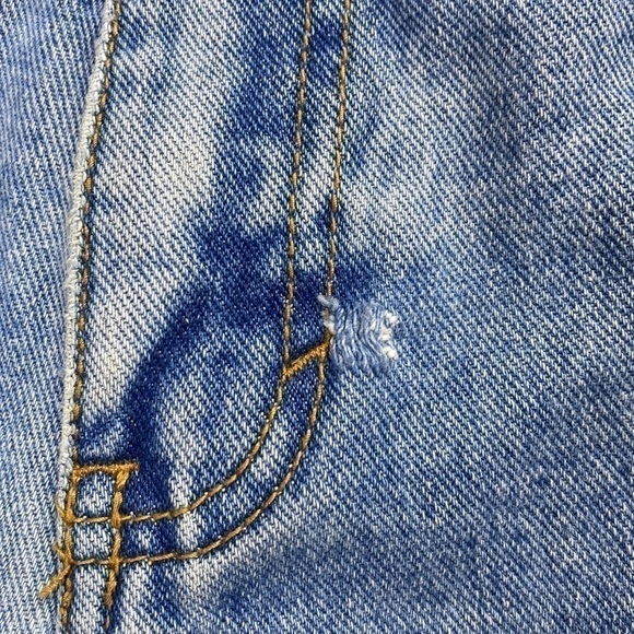 Vintage Route 66 Rolled Cuff High Waisted Shorts Size 9/10 - Picture 9 of 9